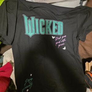 Black Wicked Graphic T-Shirt